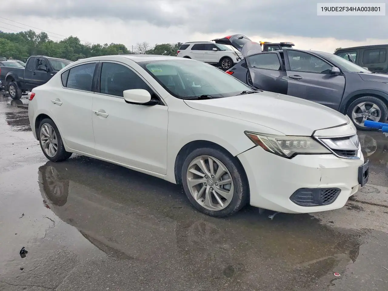 2017 Acura Ilx Base Watch Plus VIN: 19UDE2F34HA003801 Lot: 60082446