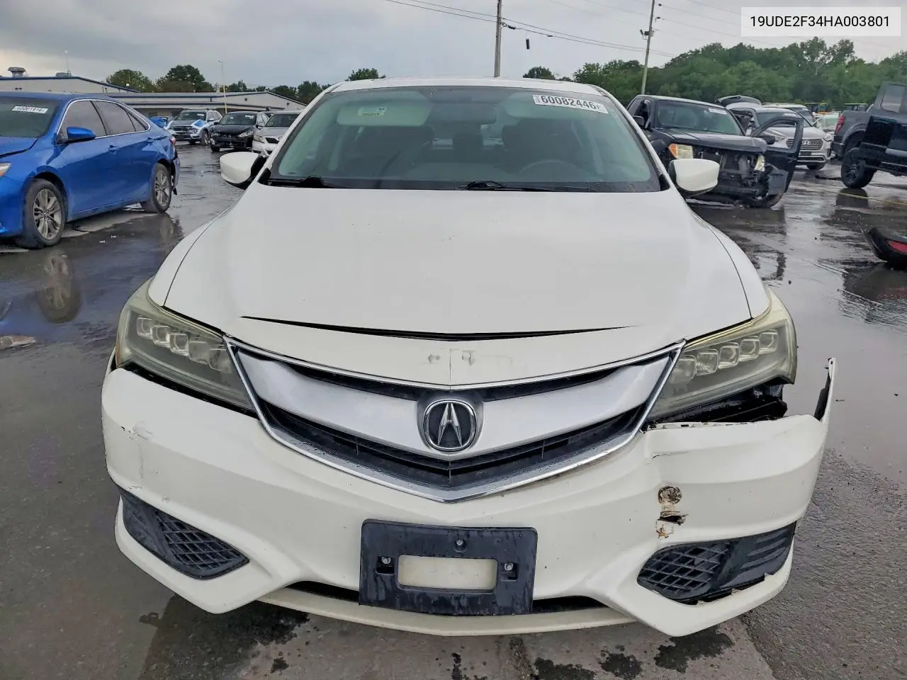 2017 Acura Ilx Base Watch Plus VIN: 19UDE2F34HA003801 Lot: 60082446