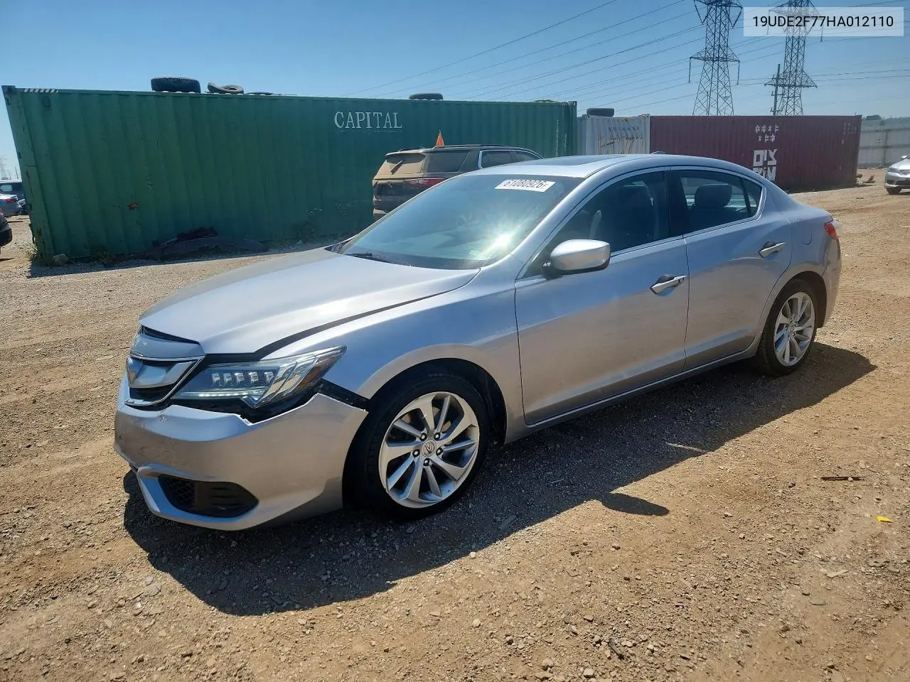 2017 Acura Ilx Premium VIN: 19UDE2F77HA012110 Lot: 61080926