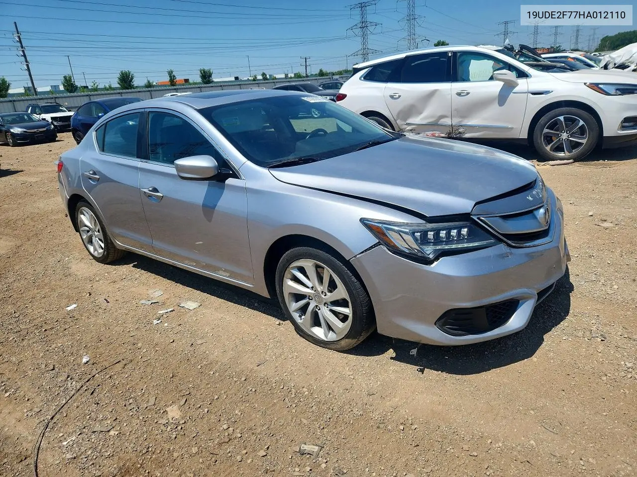 2017 Acura Ilx Premium VIN: 19UDE2F77HA012110 Lot: 61080926