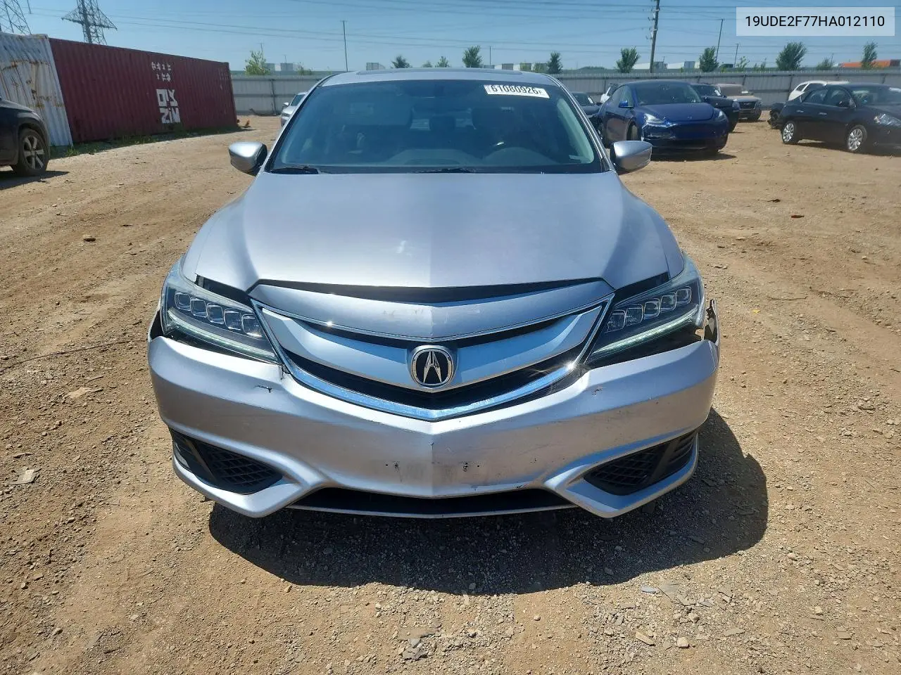 2017 Acura Ilx Premium VIN: 19UDE2F77HA012110 Lot: 61080926