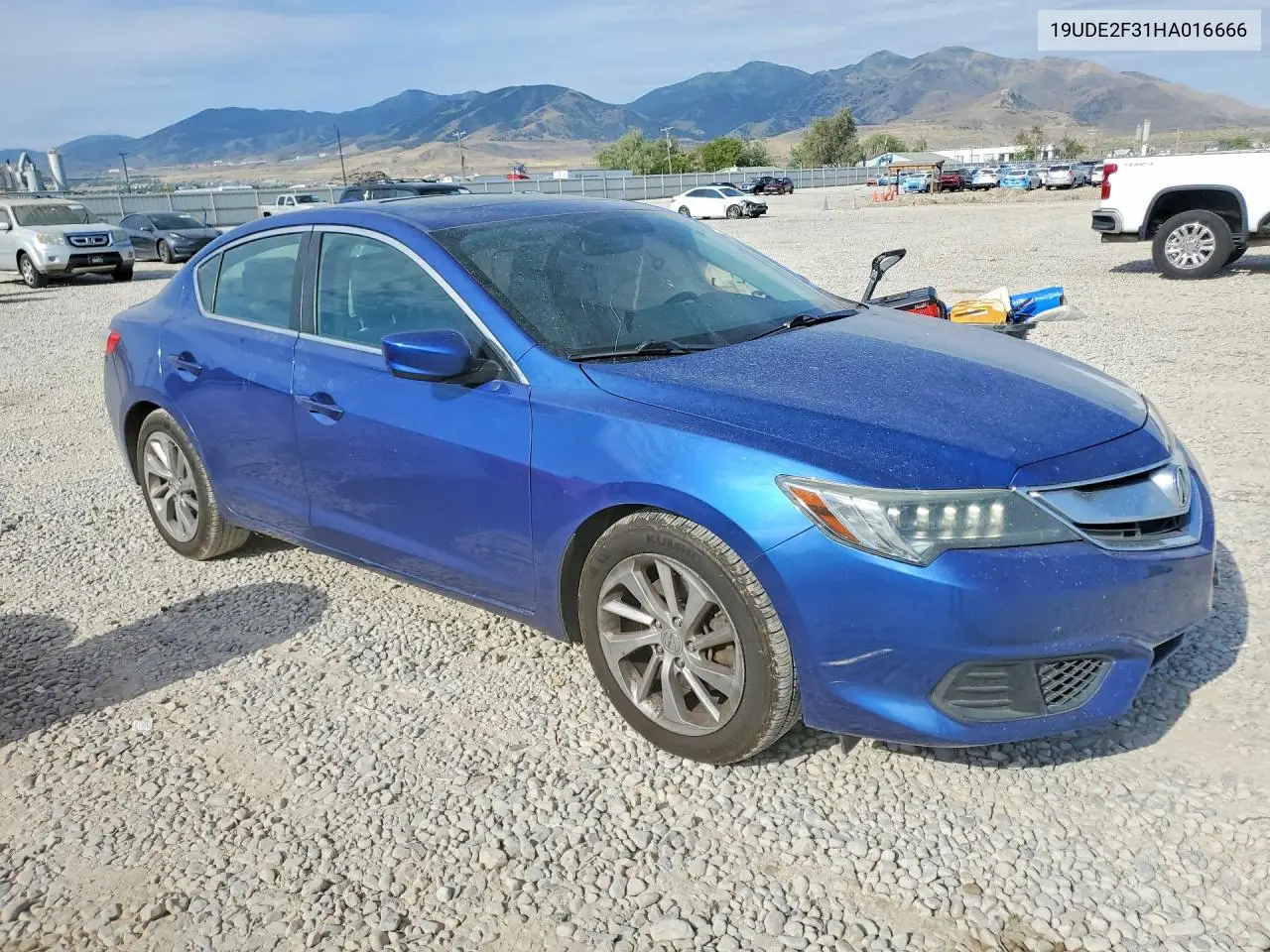 2017 Acura Ilx Base Watch Plus VIN: 19UDE2F31HA016666 Lot: 61759936