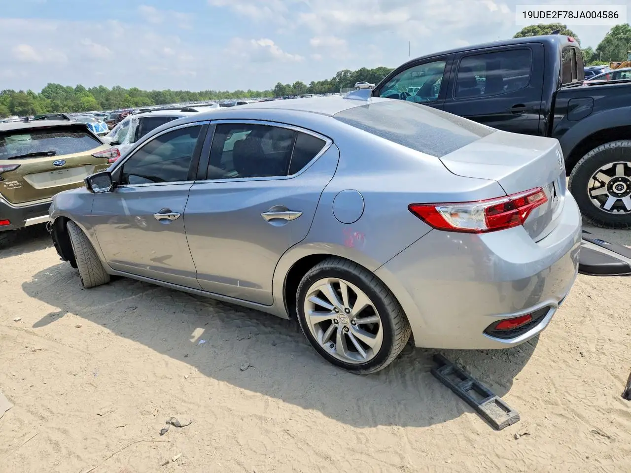 2018 Acura Ilx Premium VIN: 19UDE2F78JA004586 Lot: 55550106
