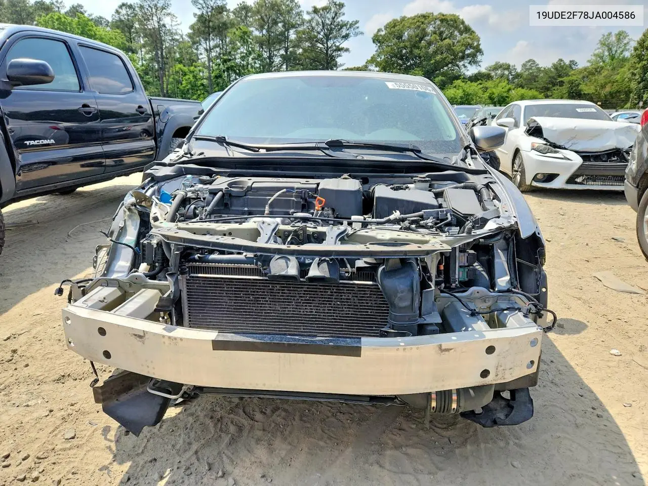2018 Acura Ilx Premium VIN: 19UDE2F78JA004586 Lot: 55550106