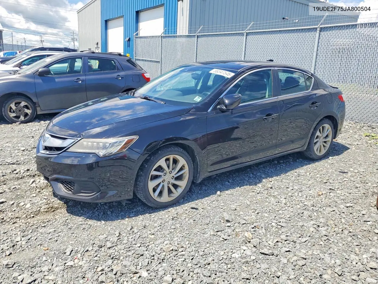 2018 Acura Ilx Premium VIN: 19UDE2F75JA800504 Lot: 58347546