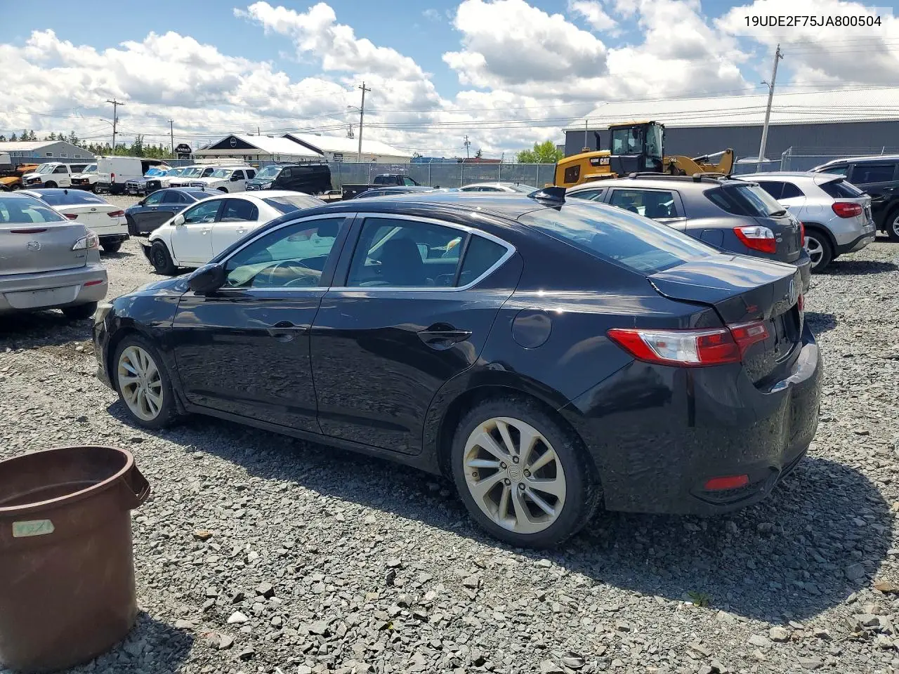 2018 Acura Ilx Premium VIN: 19UDE2F75JA800504 Lot: 58347546
