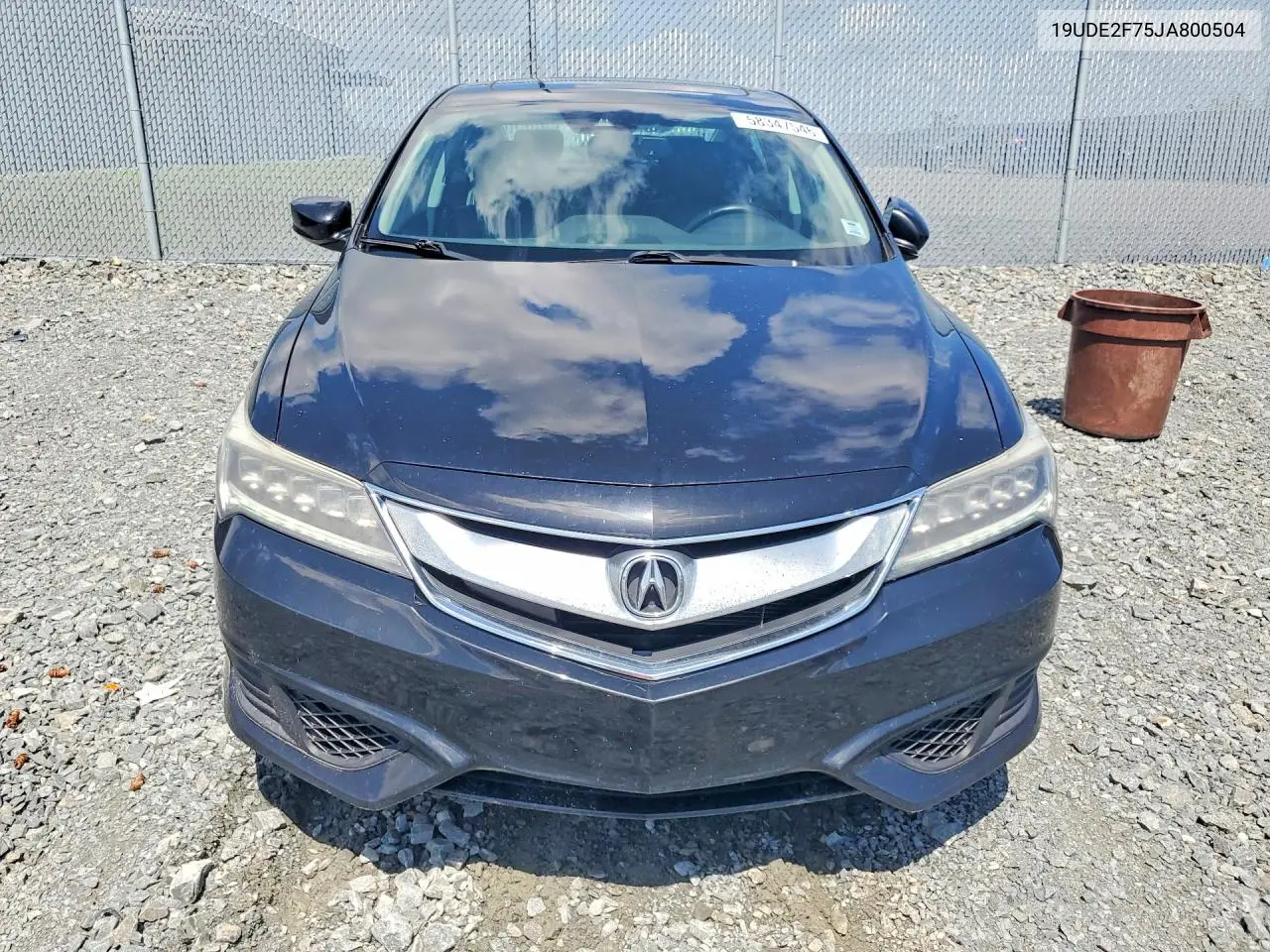 2018 Acura Ilx Premium VIN: 19UDE2F75JA800504 Lot: 58347546