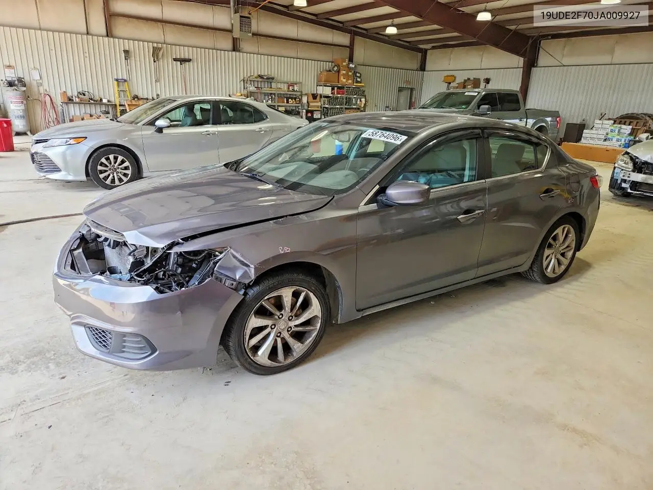 2018 Acura Ilx Premium VIN: 19UDE2F70JA009927 Lot: 58764096