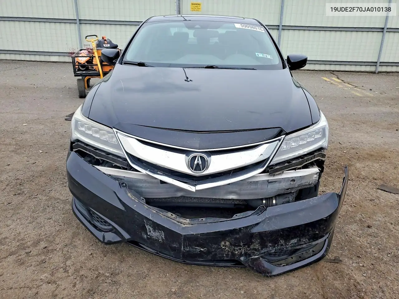2018 Acura Ilx Premium VIN: 19UDE2F70JA010138 Lot: 59098016