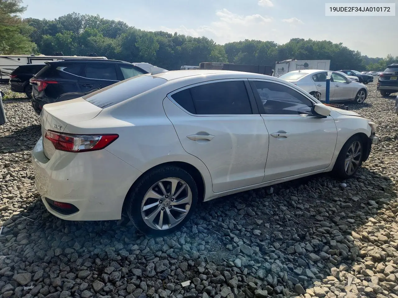 2018 Acura Ilx Base Watch Plus VIN: 19UDE2F34JA010172 Lot: 59201246