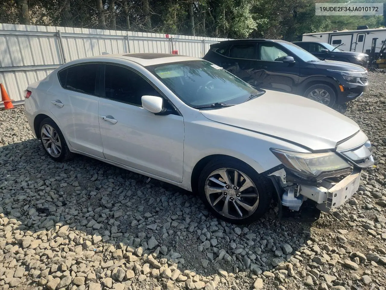 2018 Acura Ilx Base Watch Plus VIN: 19UDE2F34JA010172 Lot: 59201246