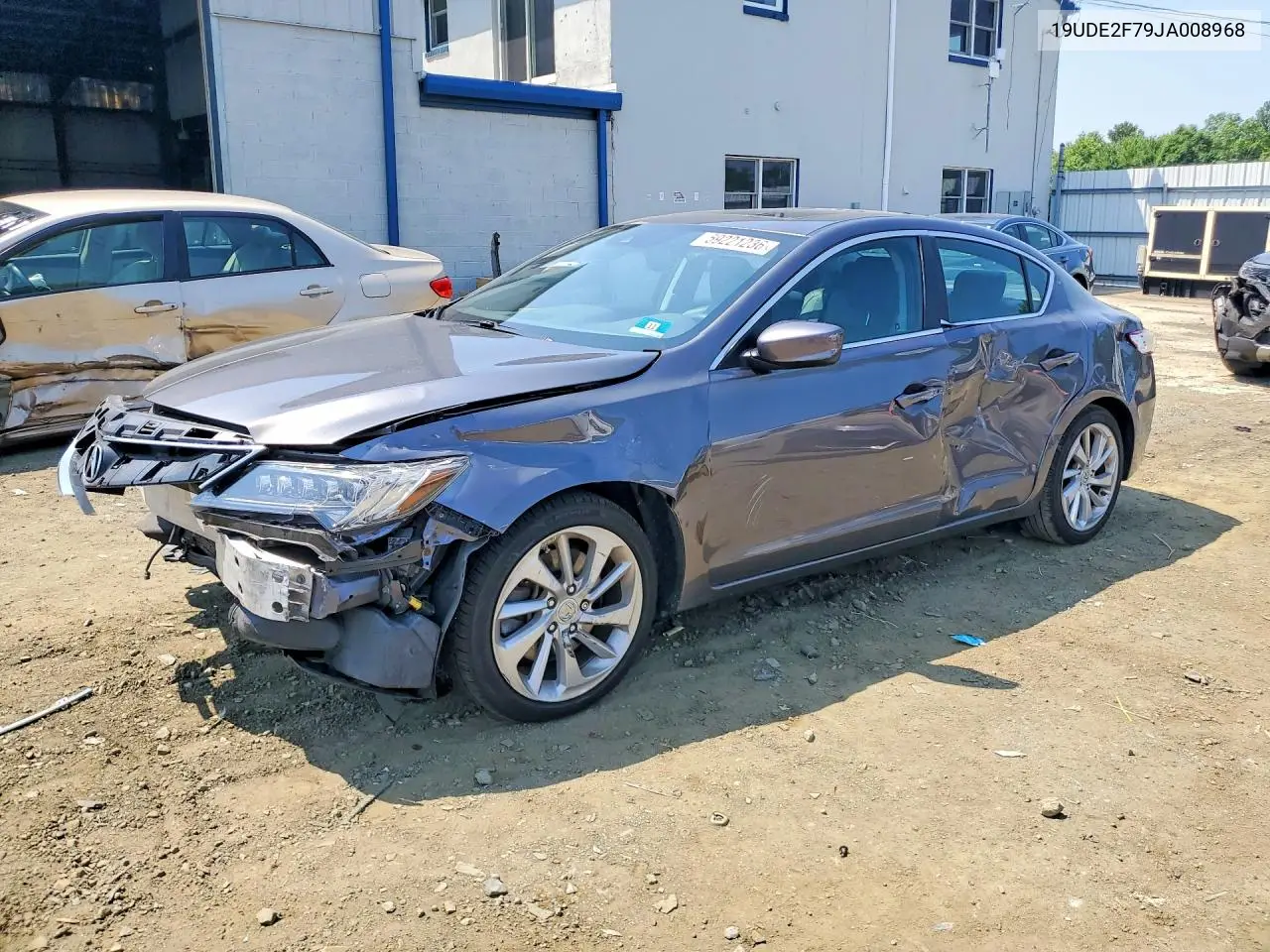 2018 Acura Ilx Premium VIN: 19UDE2F79JA008968 Lot: 59221236