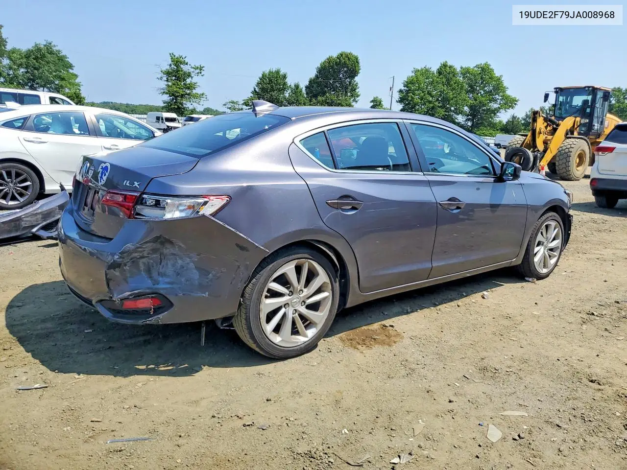 2018 Acura Ilx Premium VIN: 19UDE2F79JA008968 Lot: 59221236