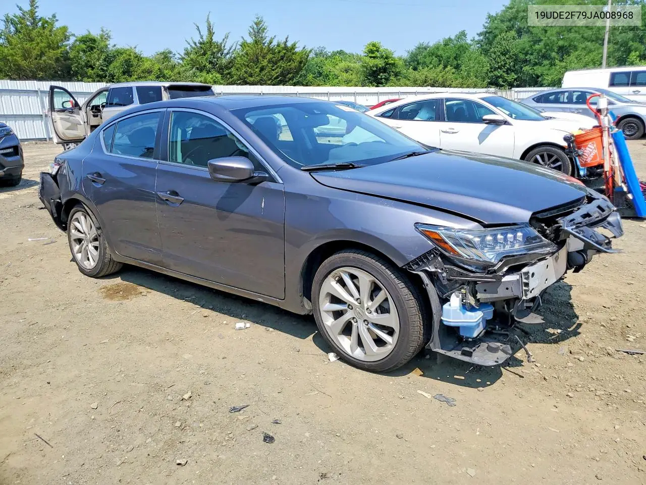 2018 Acura Ilx Premium VIN: 19UDE2F79JA008968 Lot: 59221236