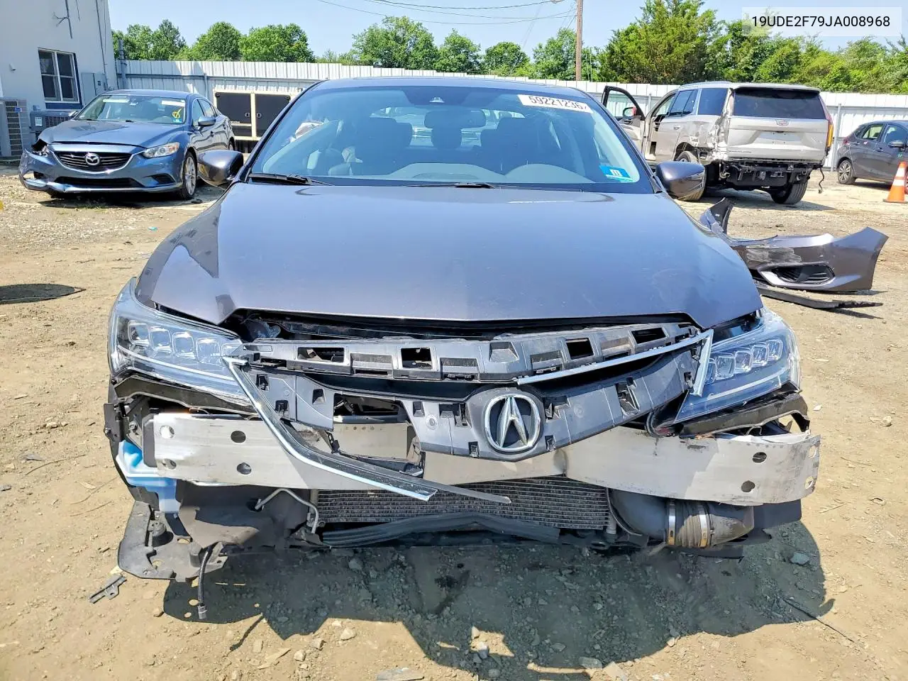 2018 Acura Ilx Premium VIN: 19UDE2F79JA008968 Lot: 59221236