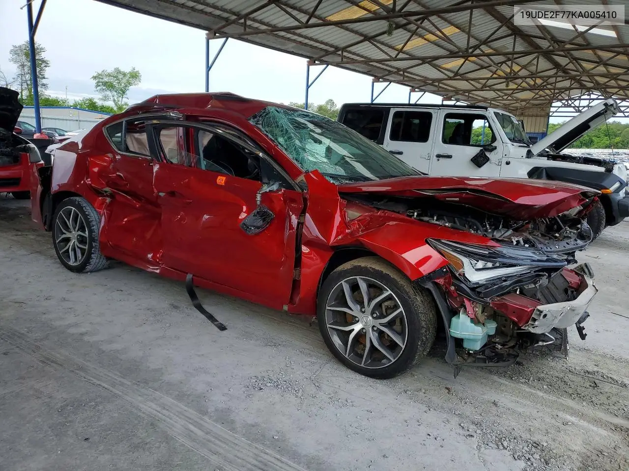 2019 Acura Ilx Premium VIN: 19UDE2F77KA005410 Lot: 51607356