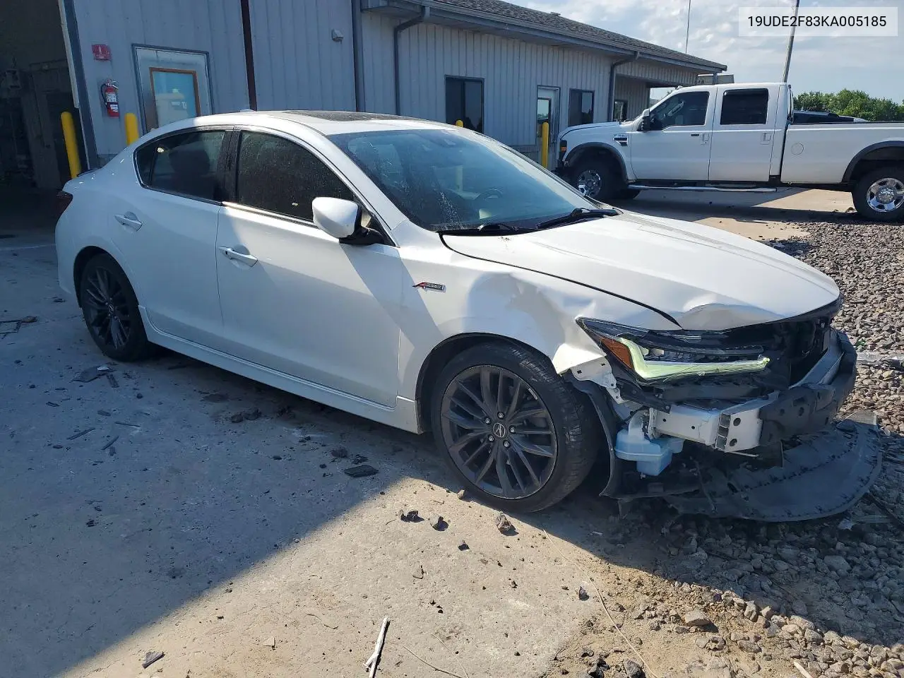 2019 Acura Ilx VIN: 19UDE2F83KA005185 Lot: 57540386