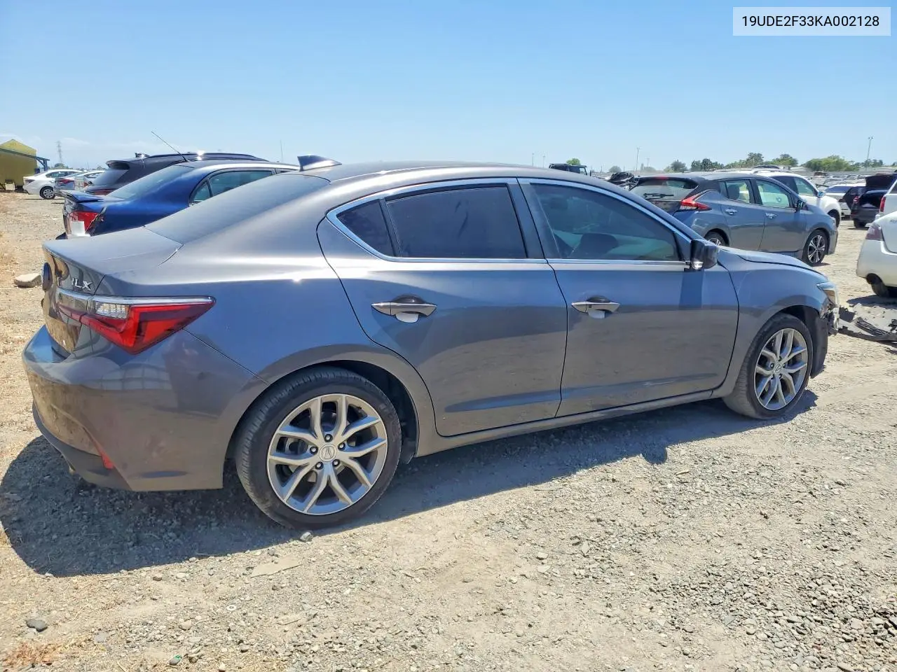 2019 Acura Ilx VIN: 19UDE2F33KA002128 Lot: 57946556
