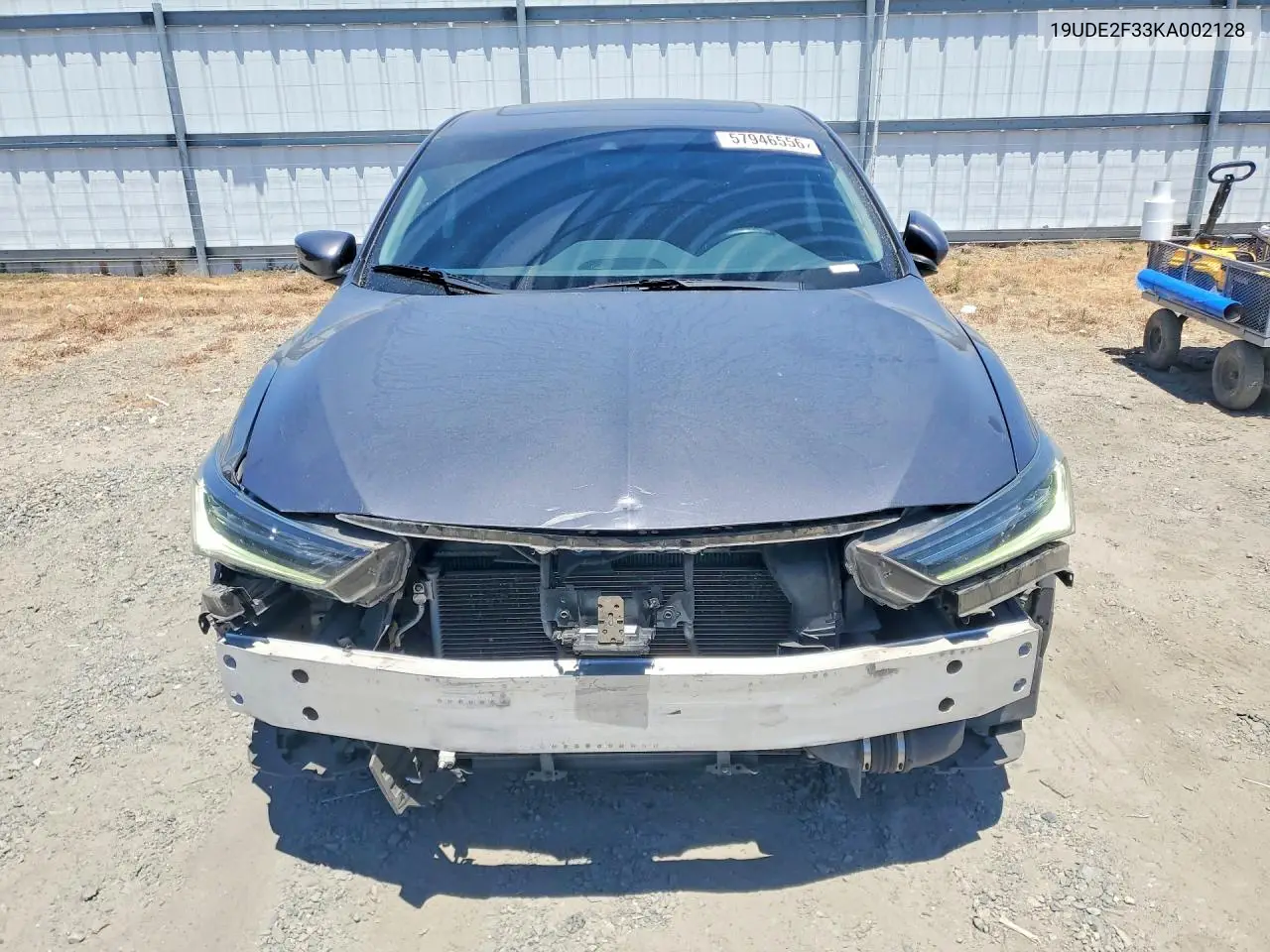 2019 Acura Ilx VIN: 19UDE2F33KA002128 Lot: 57946556