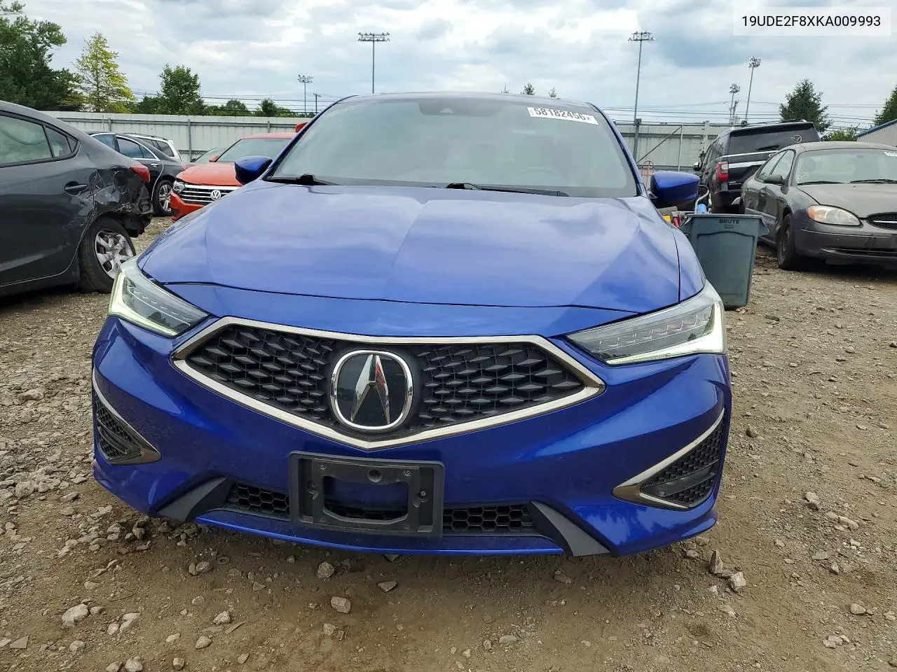 2019 Acura Ilx Premium A-Spec VIN: 19UDE2F8XKA009993 Lot: 58182456
