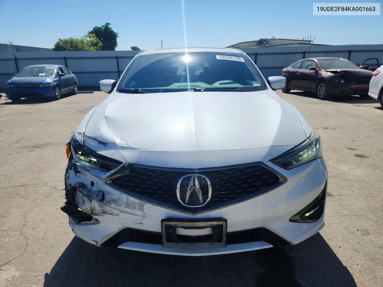 2019 Acura Ilx Premium A-Spec VIN: 19UDE2F84KA001663 Lot: 58336136