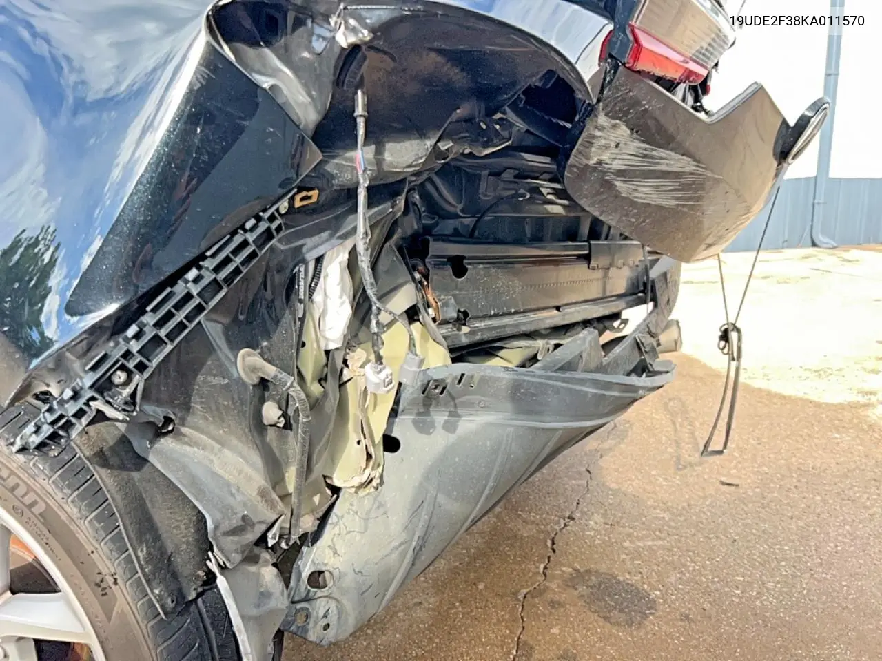 2019 Acura Ilx VIN: 19UDE2F38KA011570 Lot: 58969126