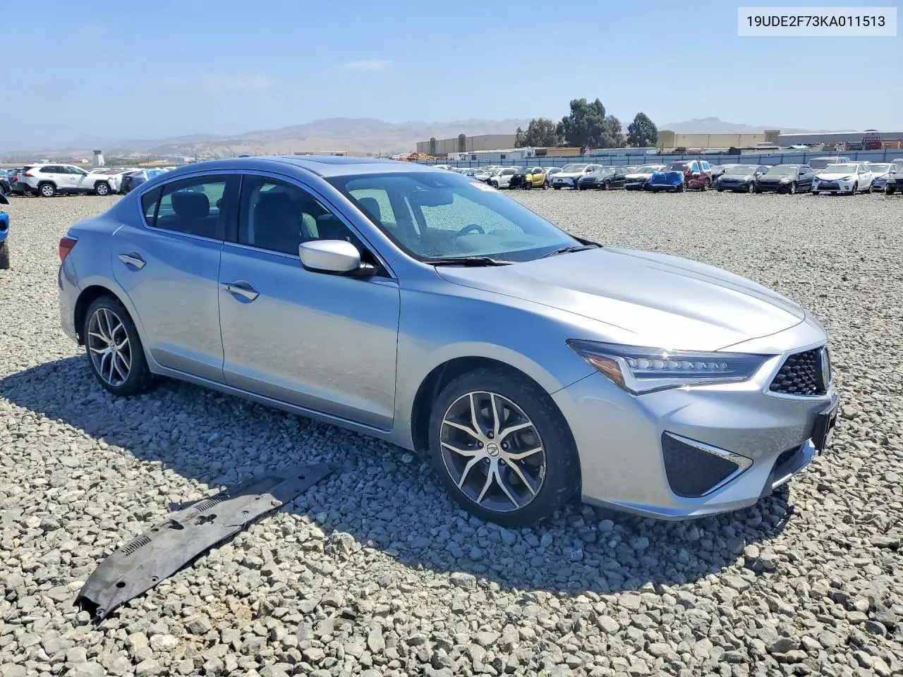 2019 Acura Ilx Premium VIN: 19UDE2F73KA011513 Lot: 59546186