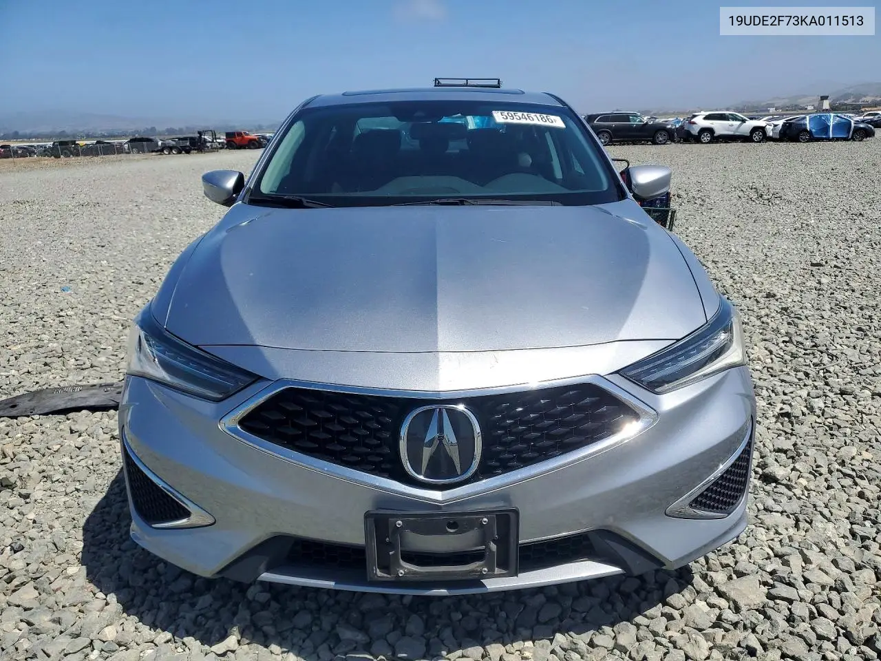 2019 Acura Ilx Premium VIN: 19UDE2F73KA011513 Lot: 59546186