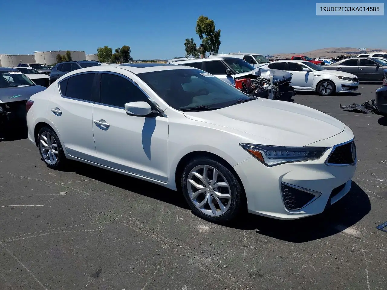 2019 Acura Ilx VIN: 19UDE2F33KA014585 Lot: 60432416