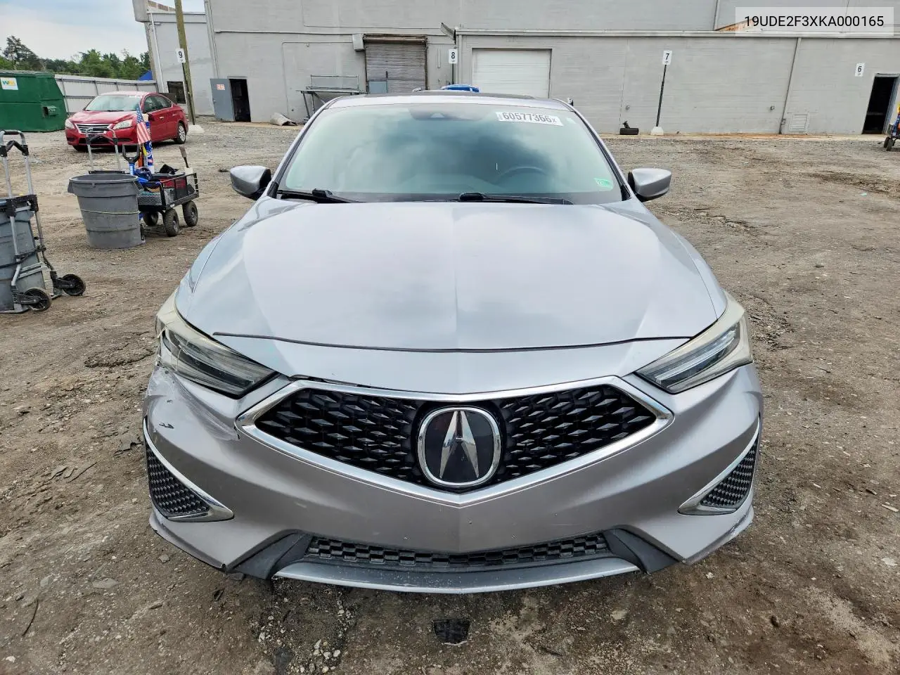 2019 Acura Ilx VIN: 19UDE2F3XKA000165 Lot: 60577366