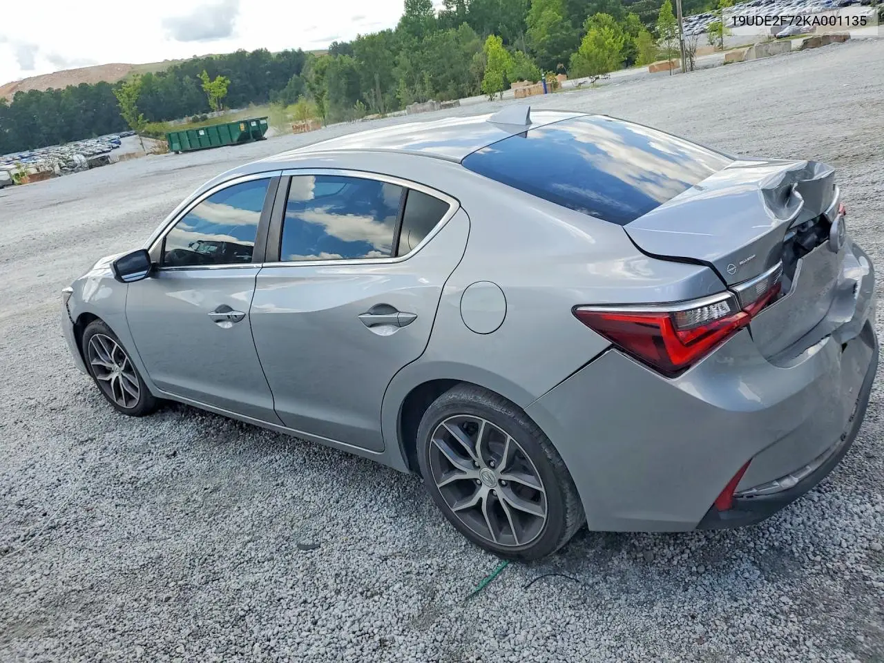 2019 Acura Ilx Premium VIN: 19UDE2F72KA001135 Lot: 60964516