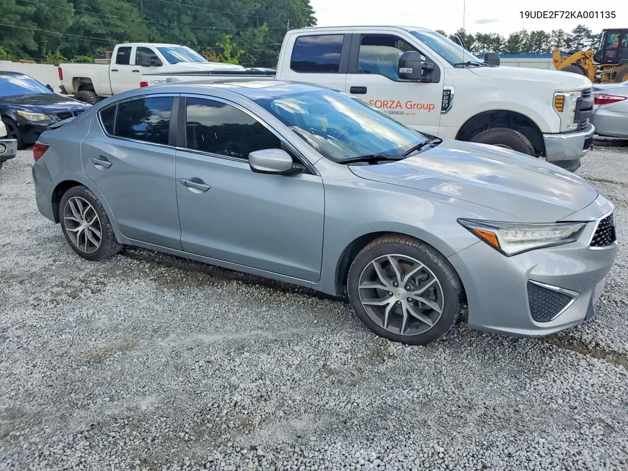2019 Acura Ilx Premium VIN: 19UDE2F72KA001135 Lot: 60964516