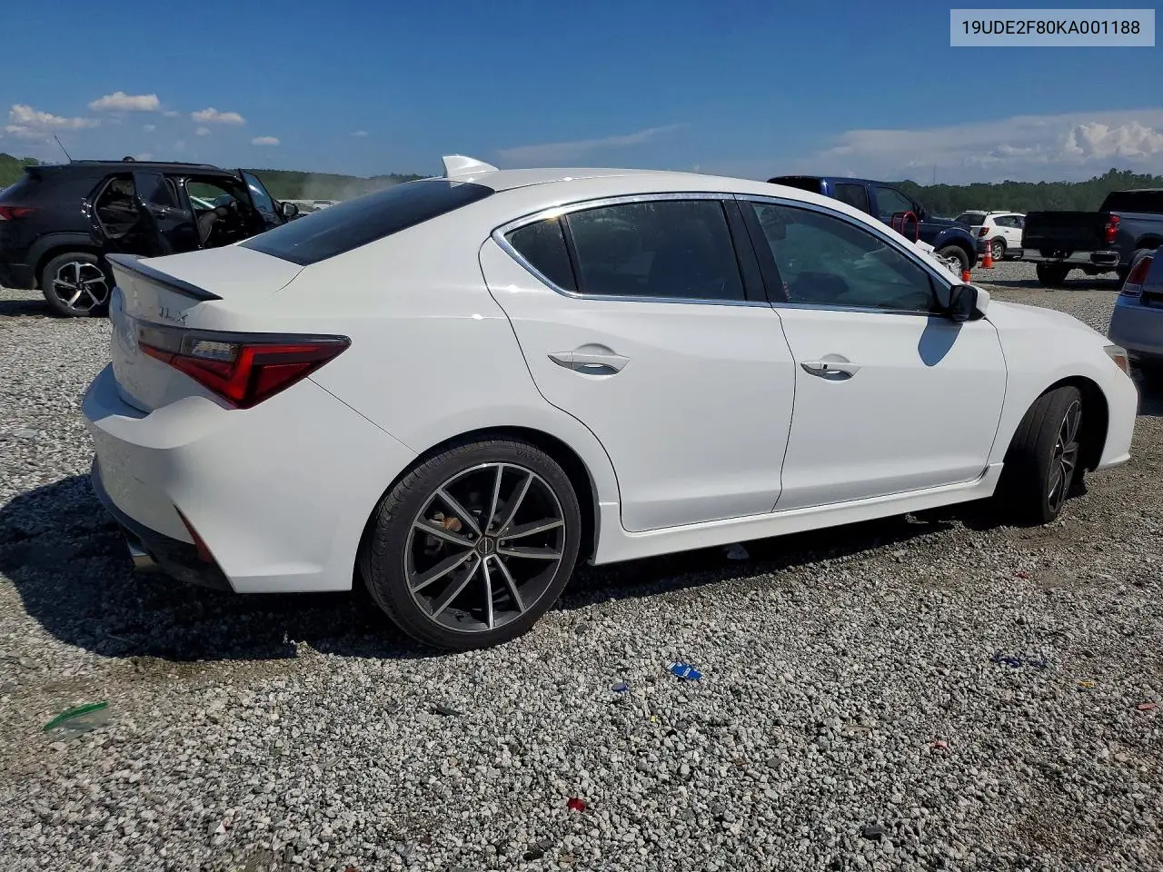 2019 Acura Ilx Premium A-Spec VIN: 19UDE2F80KA001188 Lot: 61381176