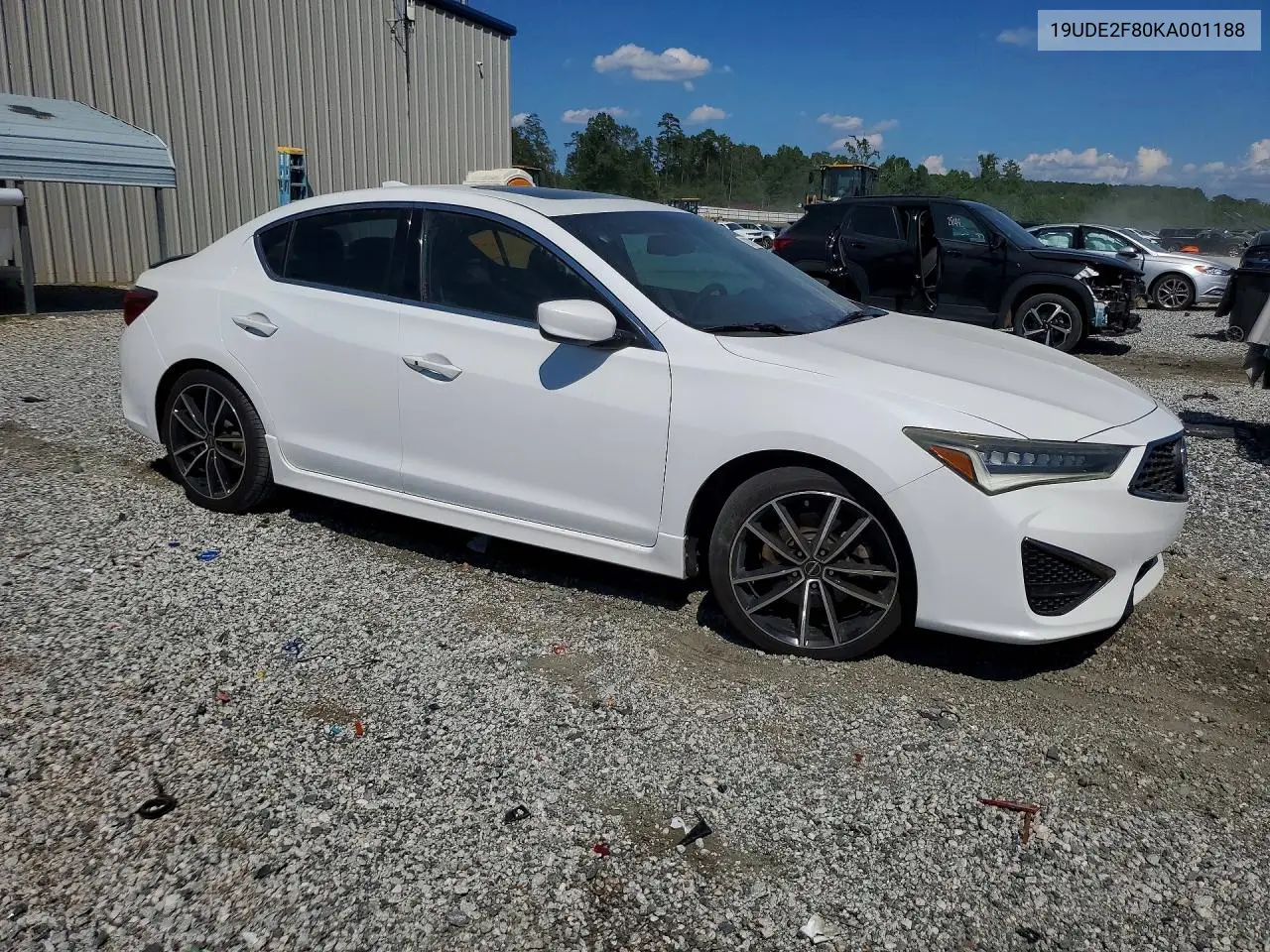 2019 Acura Ilx Premium A-Spec VIN: 19UDE2F80KA001188 Lot: 61381176