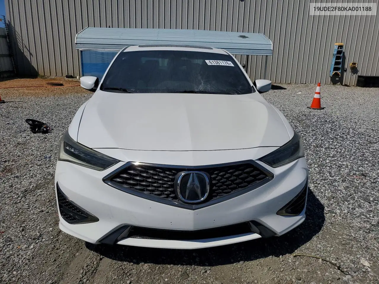 2019 Acura Ilx Premium A-Spec VIN: 19UDE2F80KA001188 Lot: 61381176