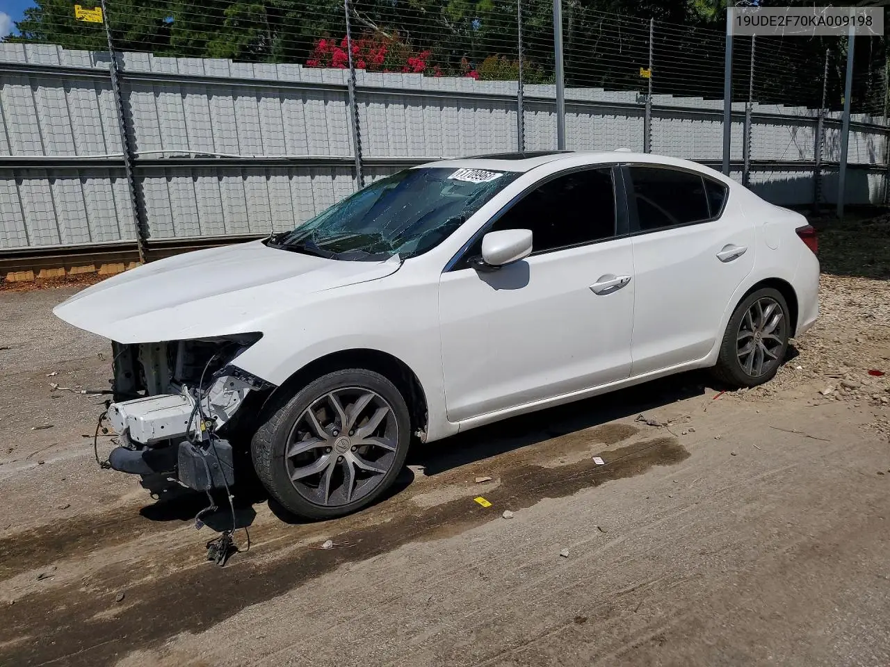 2019 Acura Ilx Premium VIN: 19UDE2F70KA009198 Lot: 61709966