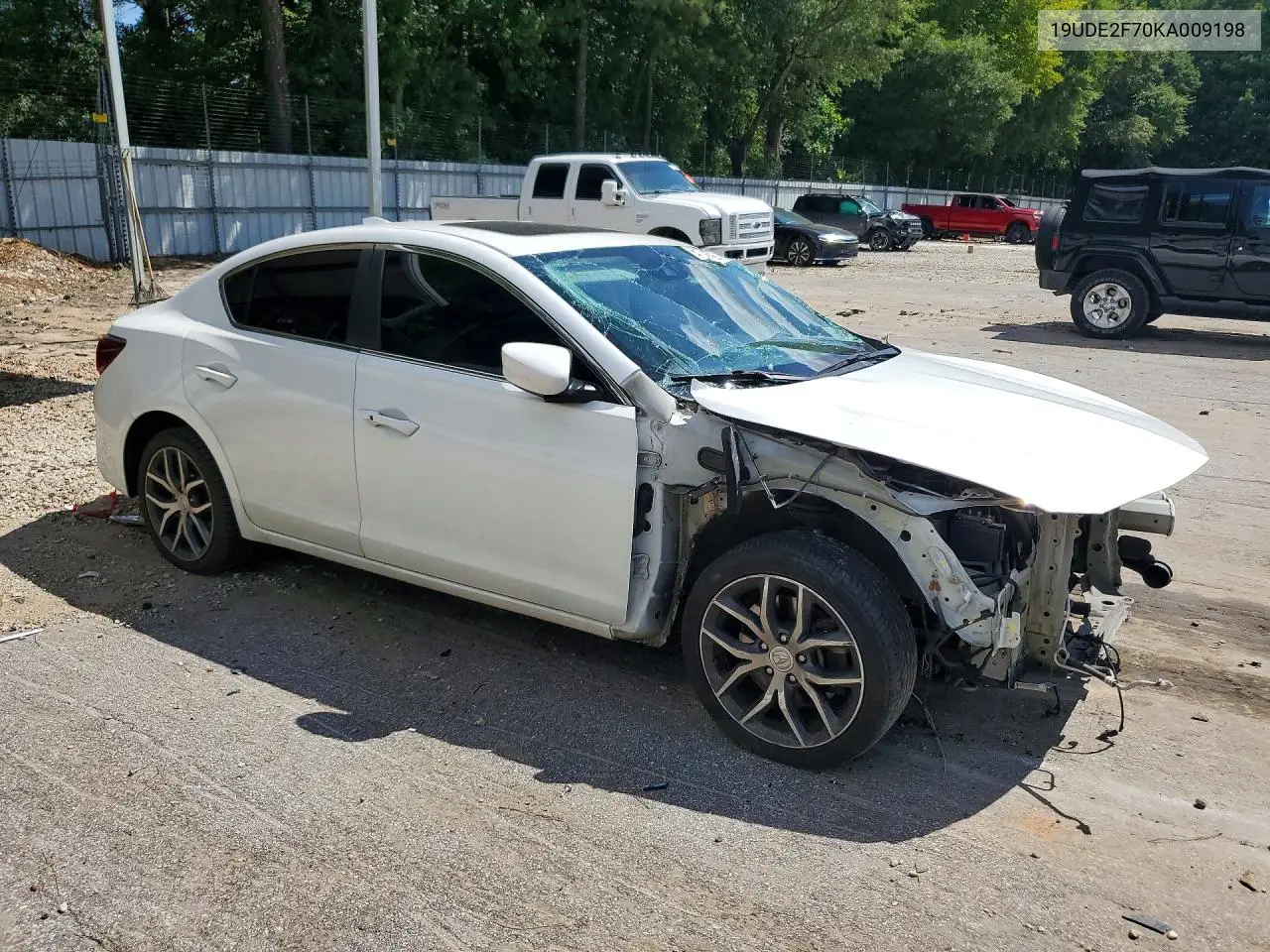 2019 Acura Ilx Premium VIN: 19UDE2F70KA009198 Lot: 61709966