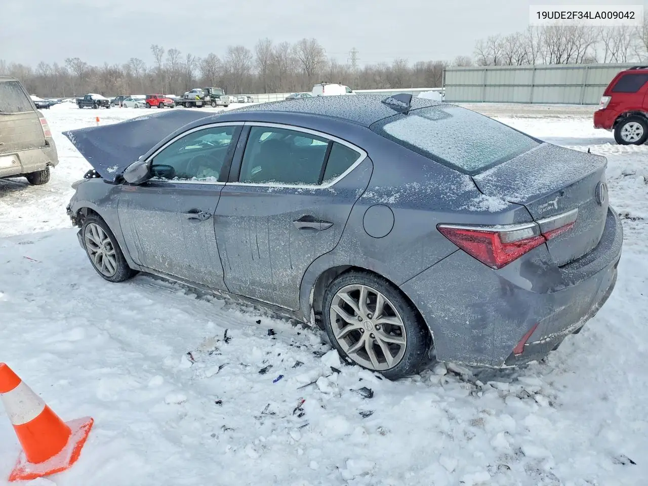 2020 Acura Ilx VIN: 19UDE2F34LA009042 Lot: 45863246