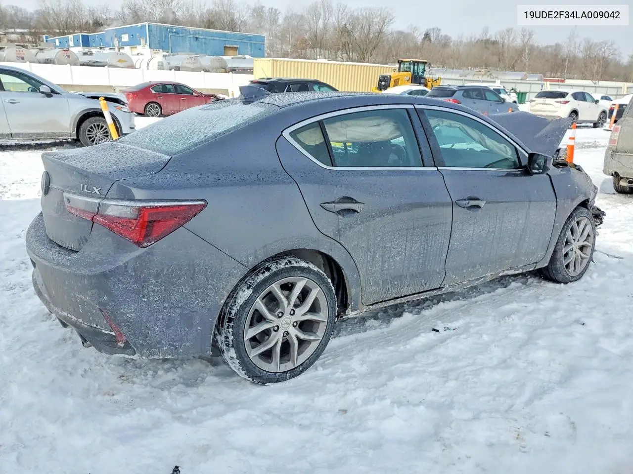2020 Acura Ilx VIN: 19UDE2F34LA009042 Lot: 45863246