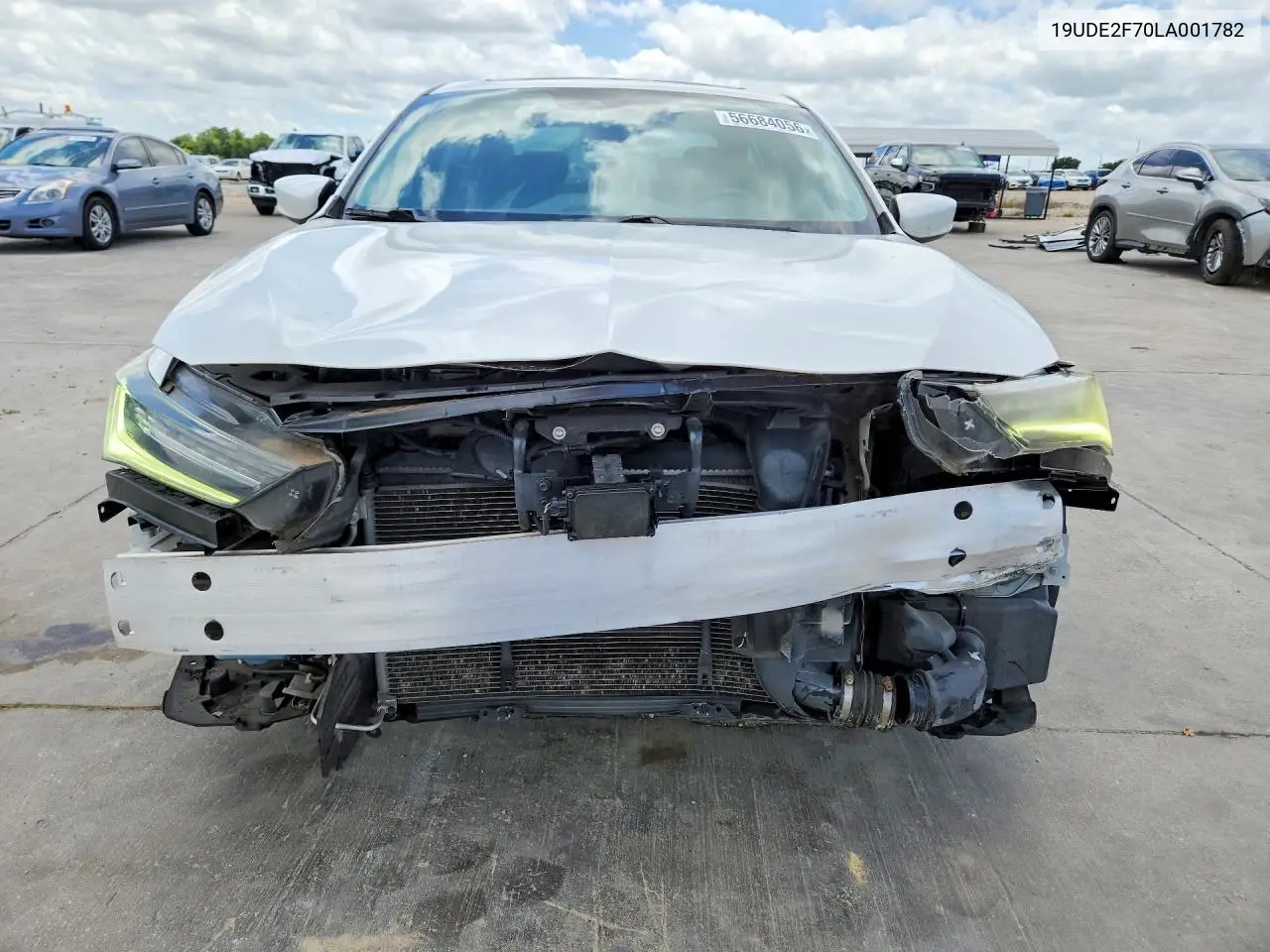 2020 Acura Ilx Premium/Technology VIN: 19UDE2F70LA001782 Lot: 56684056