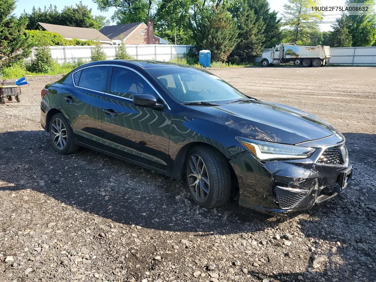 2020 Acura Ilx Premium VIN: 19UDE2F75LA008632 Lot: 57039536