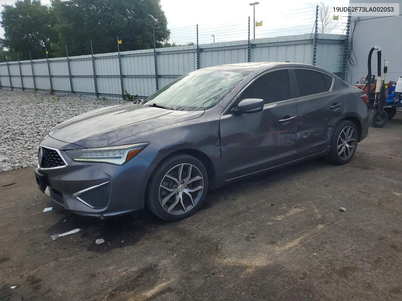 2020 Acura Ilx Premium VIN: 19UDE2F73LA002053 Lot: 57232106