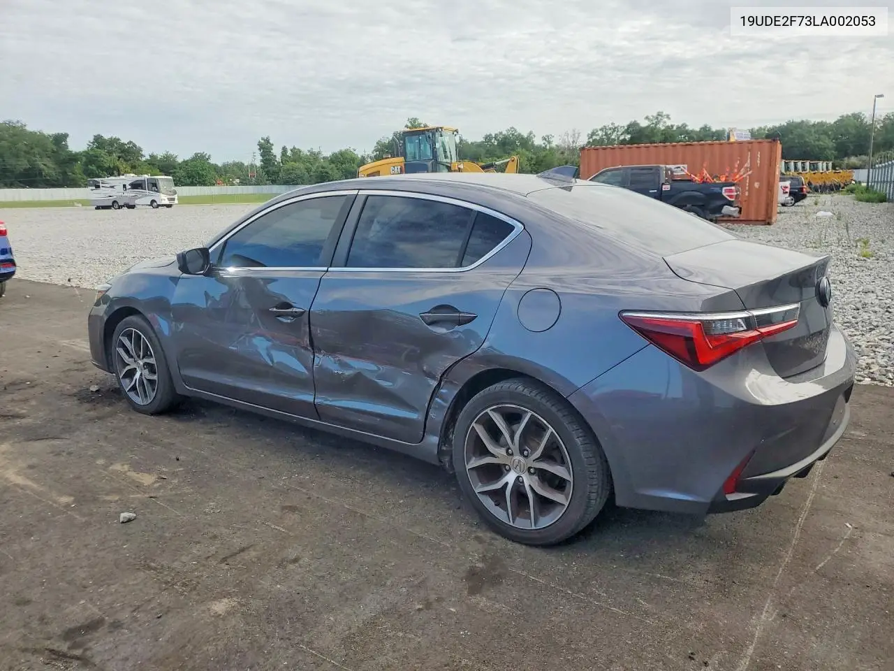 2020 Acura Ilx Premium VIN: 19UDE2F73LA002053 Lot: 57232106