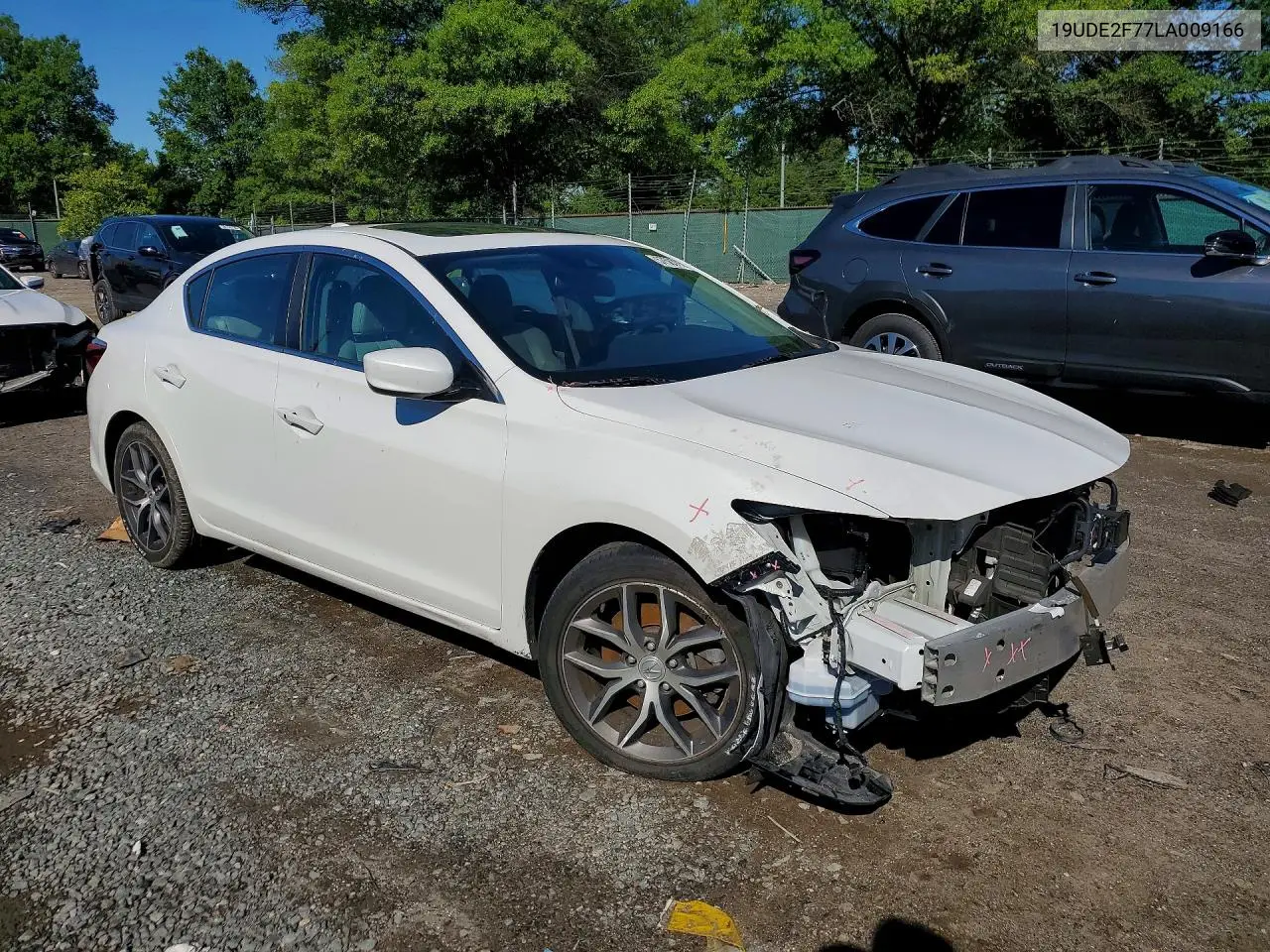 2020 Acura Ilx Premium VIN: 19UDE2F77LA009166 Lot: 57587056
