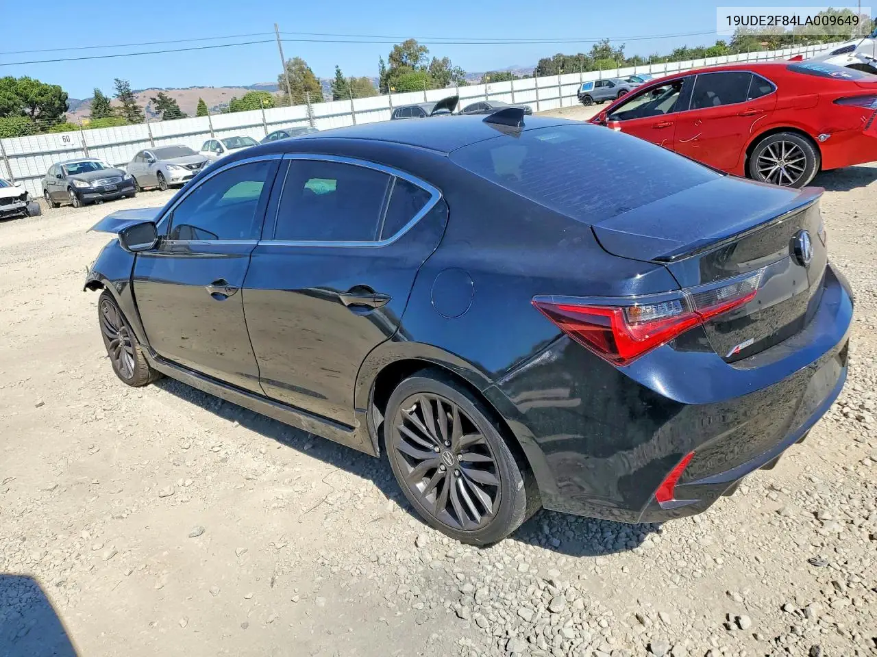 2020 Acura Ilx Premium A-Spec VIN: 19UDE2F84LA009649 Lot: 58257856