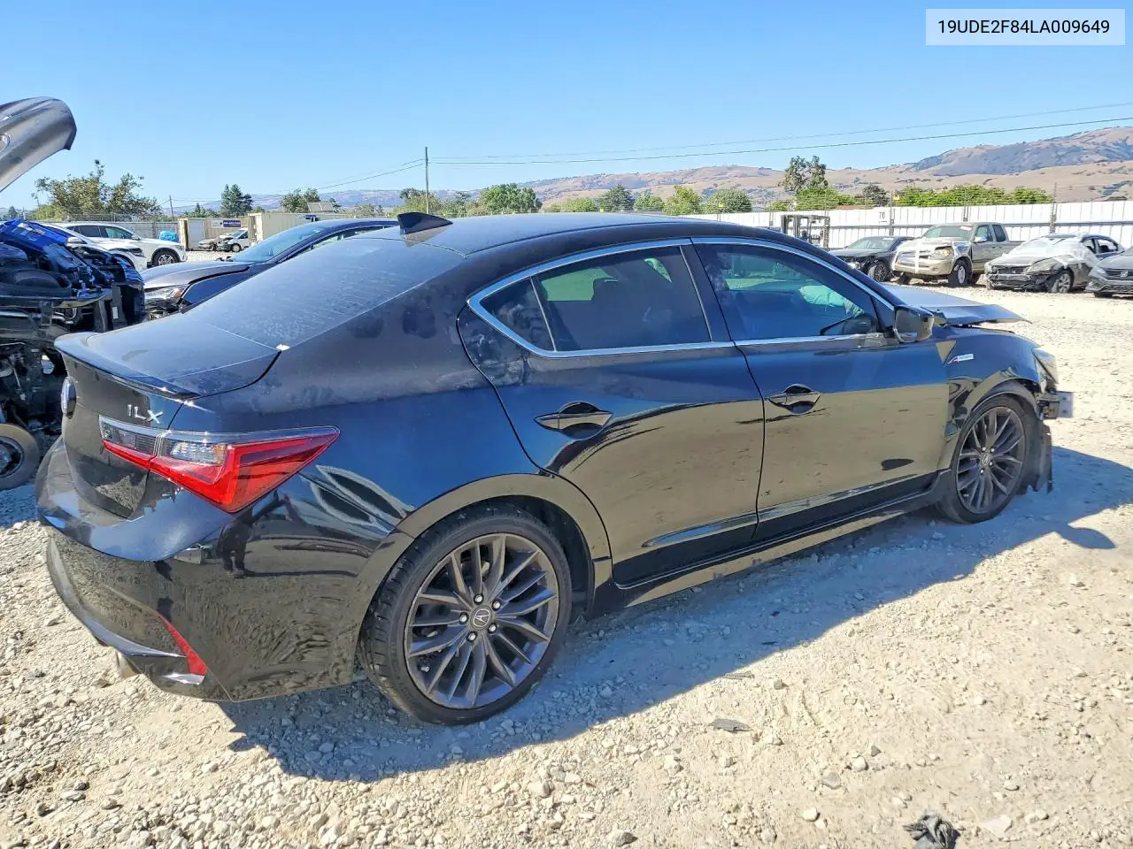2020 Acura Ilx Premium A-Spec VIN: 19UDE2F84LA009649 Lot: 58257856