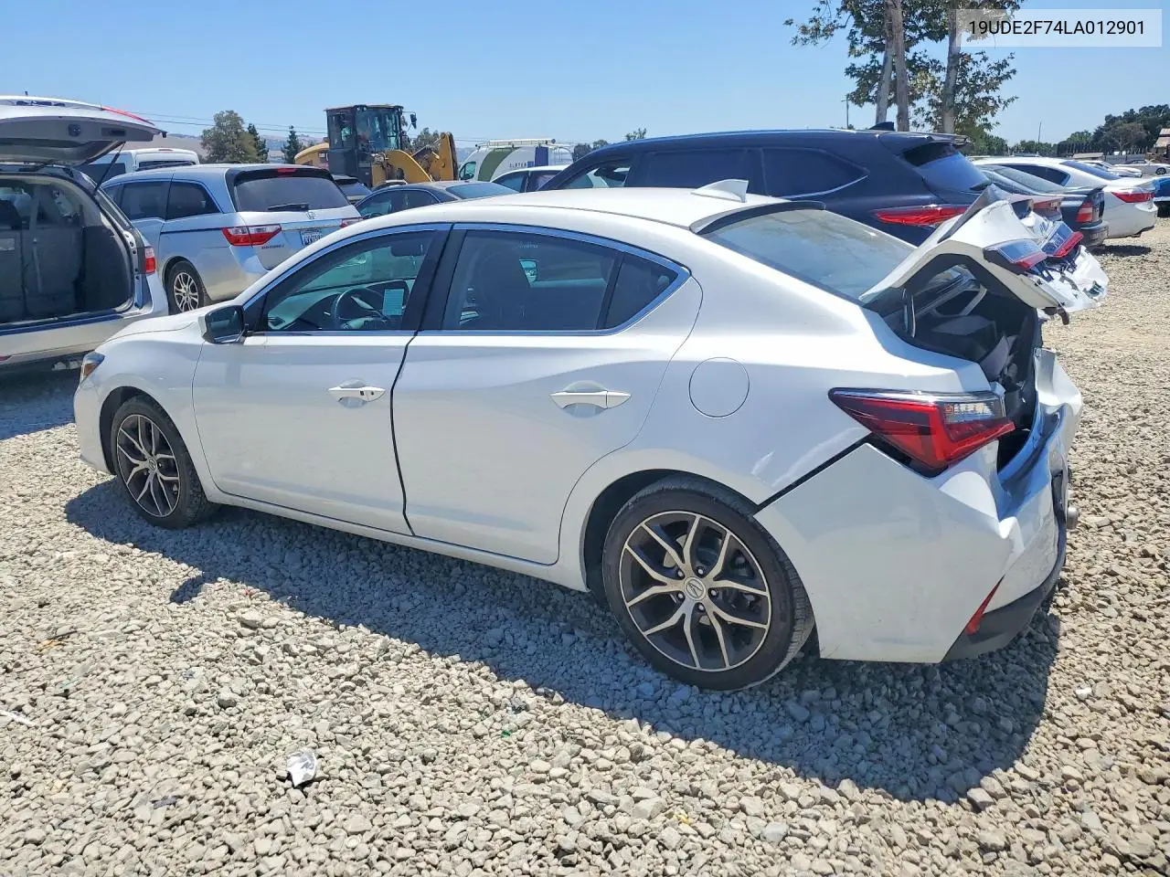 2020 Acura Ilx Premium VIN: 19UDE2F74LA012901 Lot: 58829606