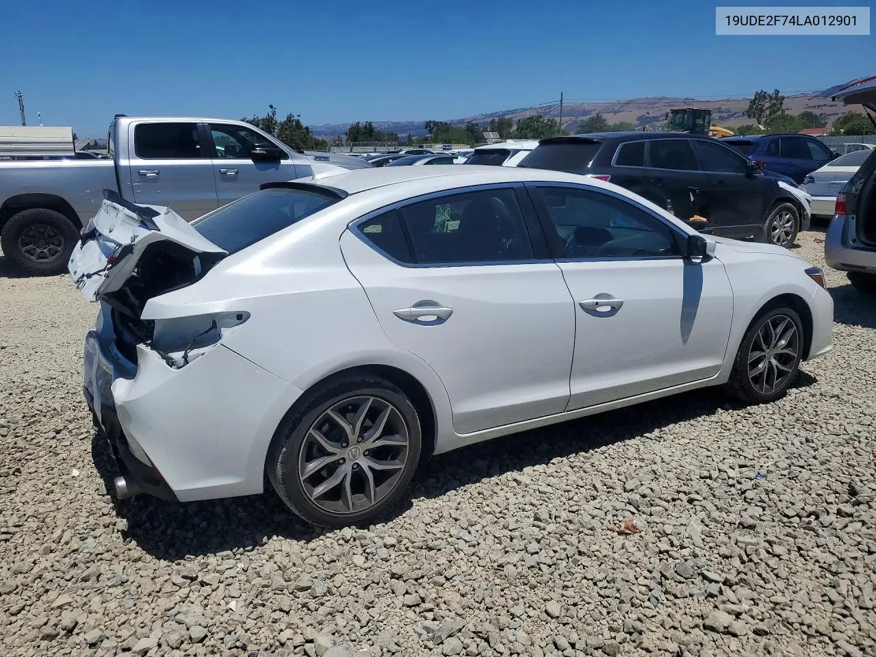 2020 Acura Ilx Premium VIN: 19UDE2F74LA012901 Lot: 58829606