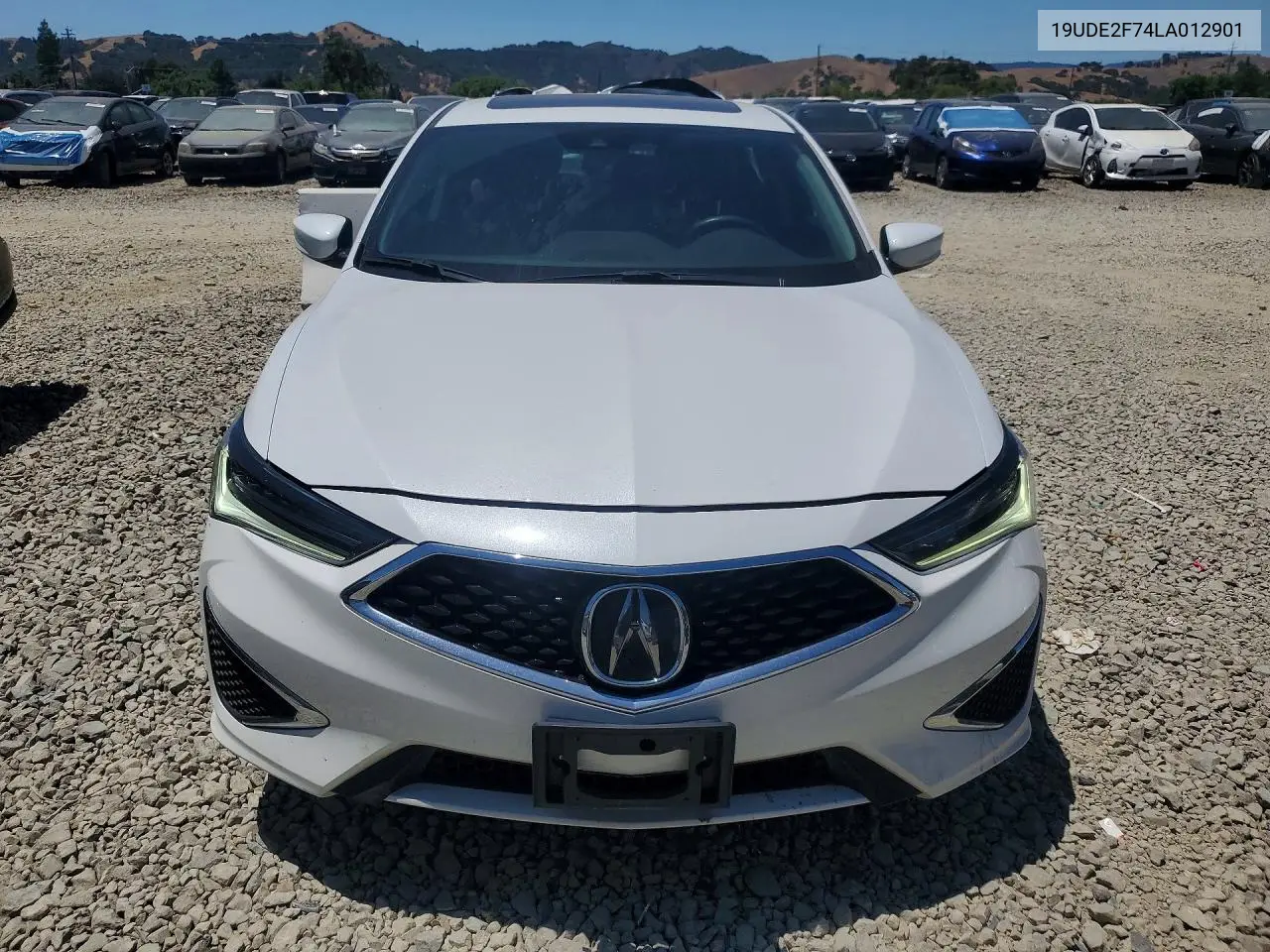 2020 Acura Ilx Premium VIN: 19UDE2F74LA012901 Lot: 58829606