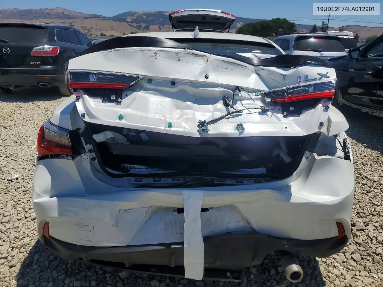 2020 Acura Ilx Premium VIN: 19UDE2F74LA012901 Lot: 58829606